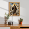 Quadro com moldura tradicional São Francisco de Assis 1 - Image 8