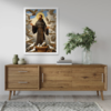 Quadro com moldura tradicional São Francisco de Assis 1 - Image 5