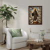 Quadro com moldura tradicional São Francisco de Assis 1 - Image 4