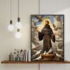 Quadro com moldura tradicional São Francisco de Assis 1 - Image 3