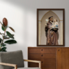 Quadro com moldura tradicional Santo Antônio 12 - Image 5