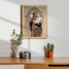 Quadro com moldura tradicional Santo Antônio 12 - Image 6