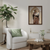 Quadro com moldura tradicional Santo Antônio 12 - Image 10