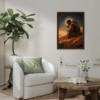 Quadro com moldura tradicional São Francisco de Assis 7 - Image 5