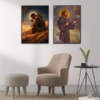 Quadro com moldura tradicional São Francisco de Assis 7 - Image 11