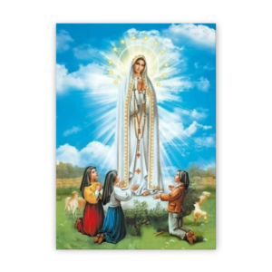 Placa decorativa Nossa Senhora Senhora de Fátima 7