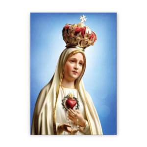 Placa decorativa Nossa Senhora Senhora de Fátima 8